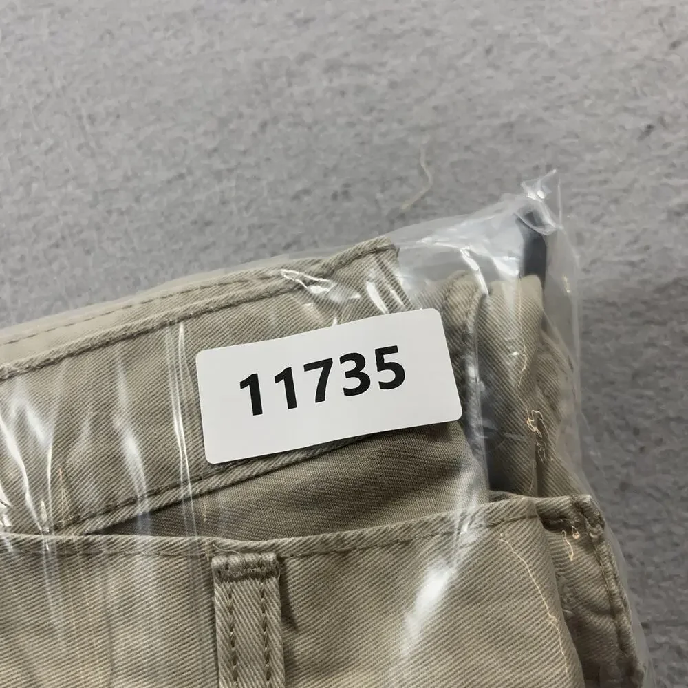 Levi’s 514 Straight Fit Pants Men 38x30 Khaki Stretch Twill‎ Jeans Tag 38x32